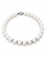 Bracelet Idee Preziose dal 1987 Woman in White Gold Perla IP.BK18B/22P